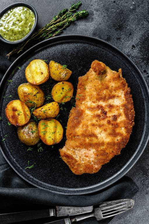 Wiener Schnitzel mit Kartoffeln
