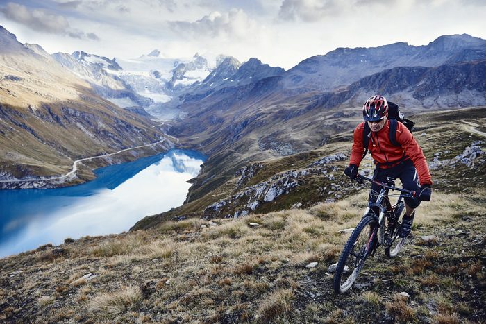 die besten Radtouren im Zillertal, 1 Radfahrer